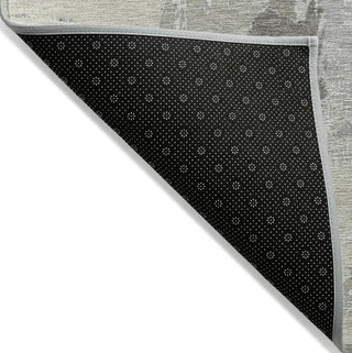 Piper Looms Chantille Modern ACN1602 Taupe Machine Washable Area Rug Backing Image