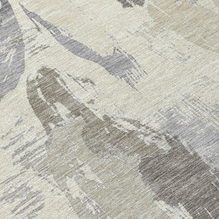 Piper Looms Chantille Modern ACN1602 Taupe Machine Washable Area Rug Swatch Image
