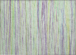 Piper Looms Chantille Stripes ACN1606 Mint Machine Washable Area Rug Scatter Main Image