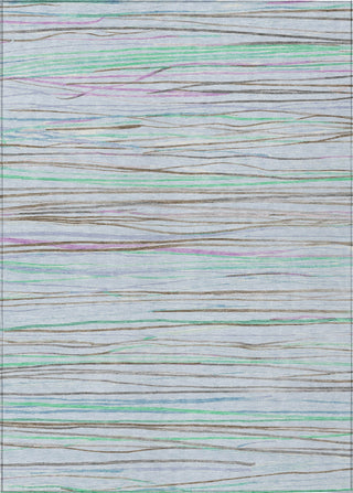 Piper Looms Chantille Stripes ACN1608 Sky Machine Washable Area Rug main image