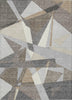 Piper Looms Chantille Geometric ACN1613 Taupe Machine Washable Area Rug main image