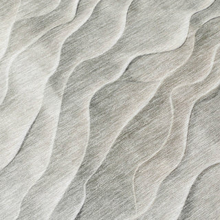 Piper Looms Chantille Waves ACN1617 Taupe Machine Washable Area Rug Swatch Image