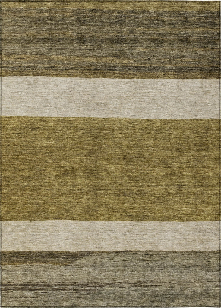 Piper Looms Chantille Stripes ACN1624 Coffee Machine Washable Area Rug main image