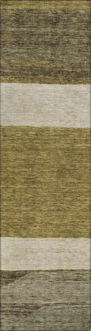 Piper Looms Chantille Stripes ACN1624 Coffee Machine Washable Area Rug Runner Main Image