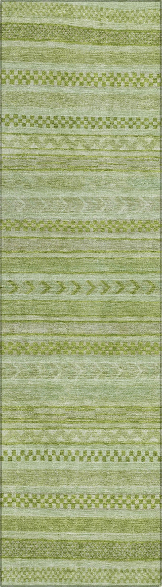 Piper Looms Chantille Stripes ACN1625 Cactus Machine Washable Area Rug Runner Main Image
