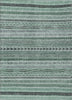 Piper Looms Chantille Stripes ACN1625 Teal Machine Washable Area Rug main image