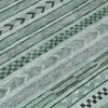 Piper Looms Chantille Stripes ACN1625 Teal Machine Washable Area Rug Swatch Image