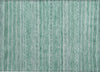 Piper Looms Chantille Stripes ACN1625 Turquoise Machine Washable Area Rug Scatter Main Image