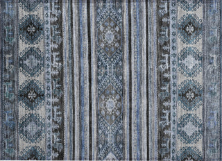 Piper Looms Chantille Global ACN1626 Blue Machine Washable Area Rug Scatter Main Image