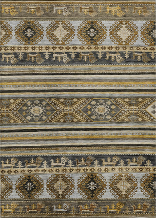 Piper Looms Chantille Global ACN1626 Chocolate Machine Washable Area Rug main image