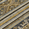 Piper Looms Chantille Global ACN1626 Chocolate Machine Washable Area Rug Swatch Image