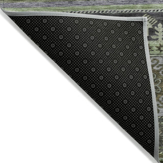 Piper Looms Chantille Global ACN1626 Fern Machine Washable Area Rug Backing Image