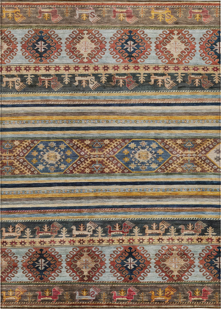 Piper Looms Chantille Global ACN1626 Paprika Machine Washable Area Rug main image