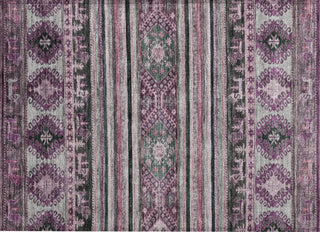 Piper Looms Chantille Global ACN1626 Purple Machine Washable Area Rug Scatter Main Image