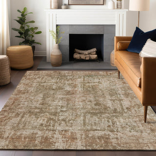 Piper Looms Chantille Modern ACN1627 Beige Machine Washable Area Rug Lifestyle Image Feature