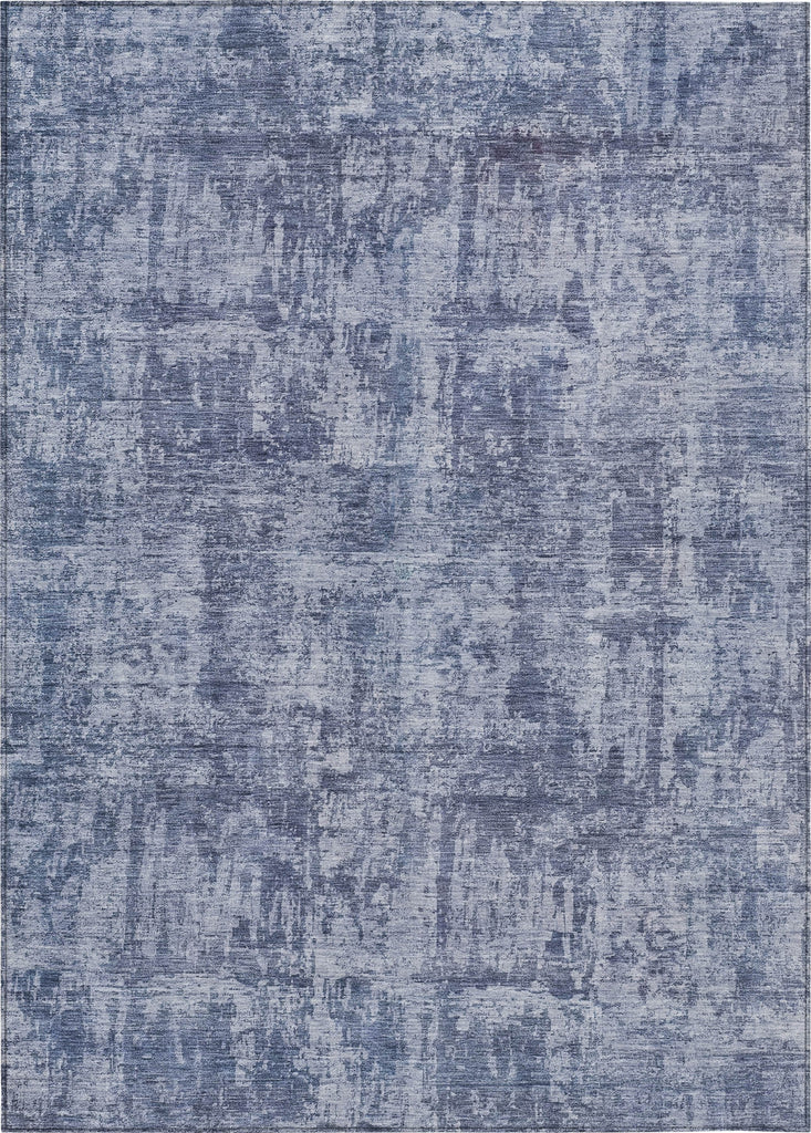 Piper Looms Chantille Modern ACN1627 Blue Machine Washable Area Rug main image