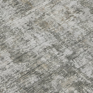 Piper Looms Chantille Modern ACN1627 Pewter Machine Washable Area Rug Swatch Image