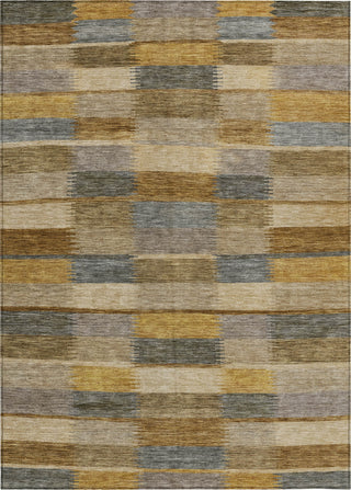 Piper Looms Chantille Stripes ACN1628 Brown Machine Washable Area Rug main image