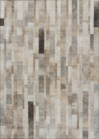 Piper Looms Chantille Stripes ACN1630 Taupe Machine Washable Area Rug main image