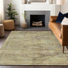Piper Looms Chantille Global ACN1631 Aloe Machine Washable Area Rug Lifestyle Image Feature