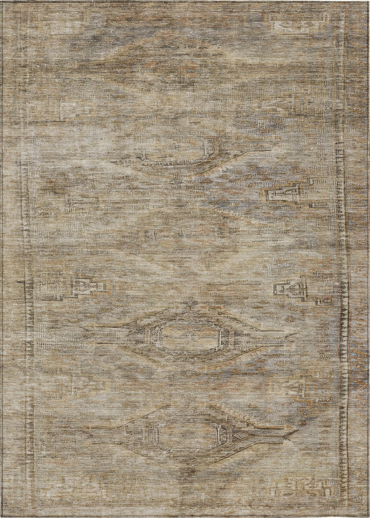 Piper Looms Chantille Global ACN1631 Brown Machine Washable Area Rug main image