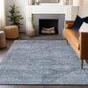 Piper Looms Chantille Global ACN1631 Sky Machine Washable Area Rug Lifestyle Image Feature