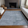 Piper Looms Chantille Global ACN1631 Sky Machine Washable Area Rug Lifestyle Image Feature