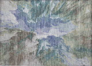 Piper Looms Chantille Modern ACN1632 Blue Machine Washable Area Rug Scatter Main Image