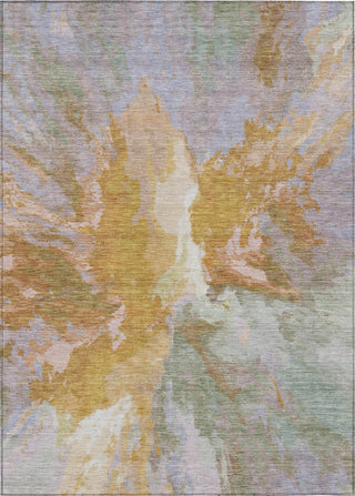 Piper Looms Chantille Modern ACN1632 Rust Machine Washable Area Rug main image