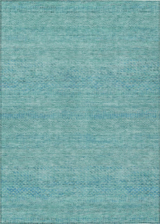 Piper Looms Chantille Stripes ACN1634 Aqua Machine Washable Area Rug main image