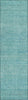 Piper Looms Chantille Stripes ACN1634 Aqua Machine Washable Area Rug Runner Main Image