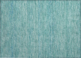 Piper Looms Chantille Stripes ACN1634 Aqua Machine Washable Area Rug Scatter Main Image