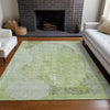 Piper Looms Chantille Modern ACN1635 Aloe Machine Washable Area Rug Lifestyle Image Feature