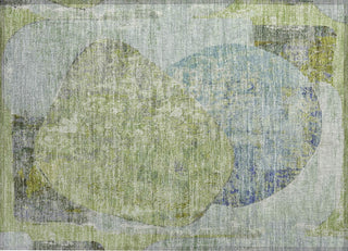 Piper Looms Chantille Modern ACN1635 Green Machine Washable Area Rug Scatter Main Image