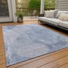 Piper Looms Chantille Modern ACN1635 Sky Machine Washable Area Rug Outdoor Lifestyle Image Feature