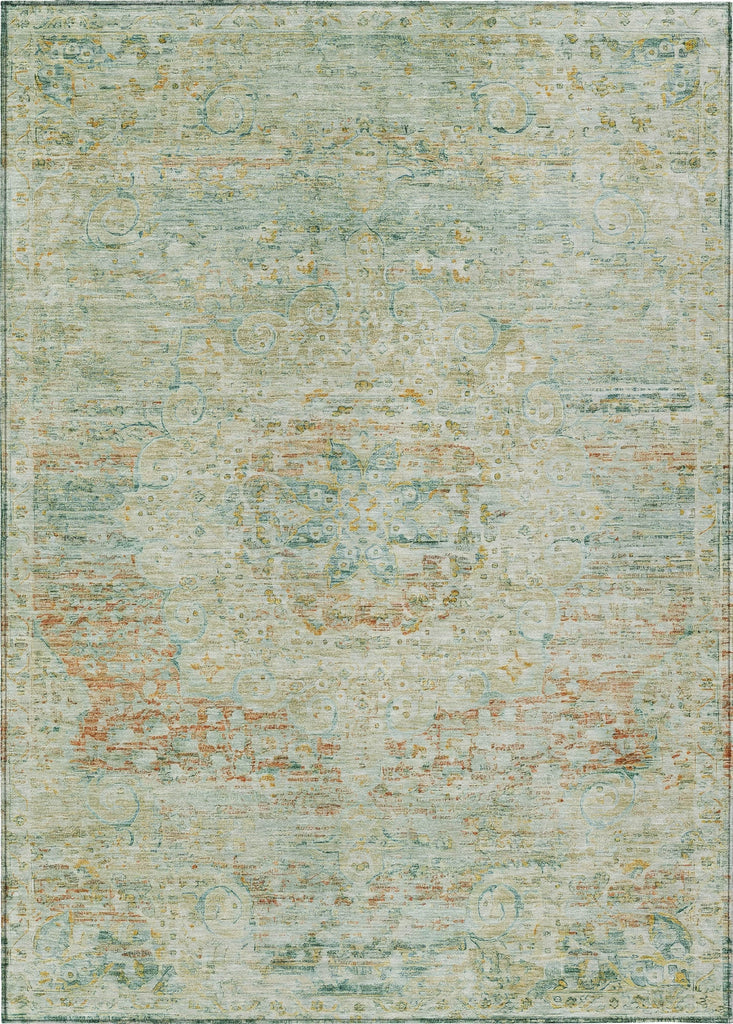 Piper Looms Chantille Global ACN1636 Sage Machine Washable Area Rug main image