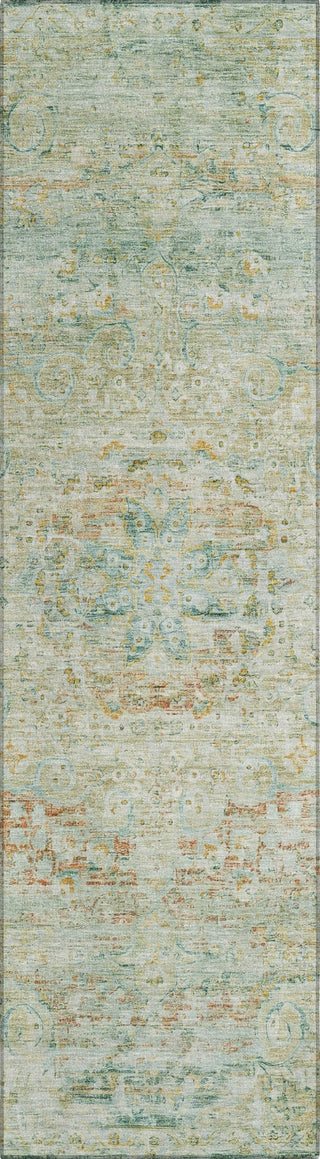 Piper Looms Chantille Global ACN1636 Sage Machine Washable Area Rug Runner Main Image