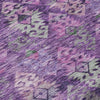 Piper Looms Chantille Diamonds ACN1637 Eggplant Machine Washable Area Rug Swatch Image