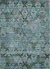 Piper Looms Chantille Diamonds ACN1637 Emerald Machine Washable Area Rug main image