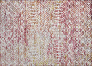 Piper Looms Chantille Geometric ACN1638 Pink Machine Washable Area Rug Scatter Main Image