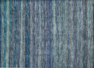 Piper Looms Chantille Stripes ACN1639 Blue Machine Washable Area Rug Scatter Main Image