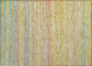 Piper Looms Chantille Stripes ACN1639 Gold Machine Washable Area Rug Scatter Main Image