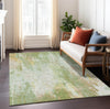 Piper Looms Chantille Abstract ACN1640 Sage Machine Washable Area Rug Lifestyle Image Feature