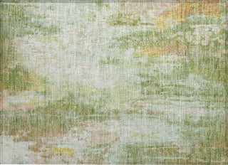 Piper Looms Chantille Abstract ACN1640 Sage Machine Washable Area Rug Scatter Main Image
