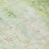 Piper Looms Chantille Abstract ACN1640 Sage Machine Washable Area Rug Swatch Image