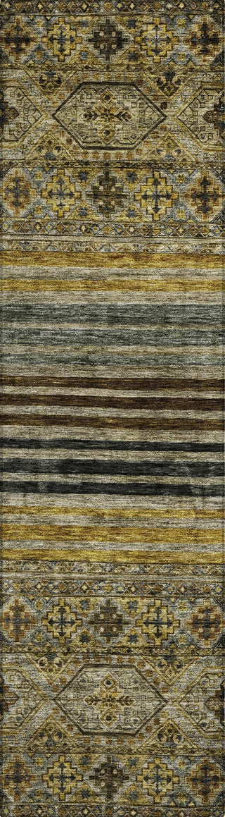 Piper Looms Chantille Stripes ACN1641 Gray Machine Washable Area Rug Runner Main Image