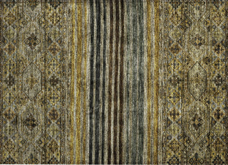 Piper Looms Chantille Stripes ACN1641 Gray Machine Washable Area Rug Scatter Main Image