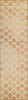 Piper Looms Chantille Geometric ACN1642 Peach Machine Washable Area Rug Runner Main Image