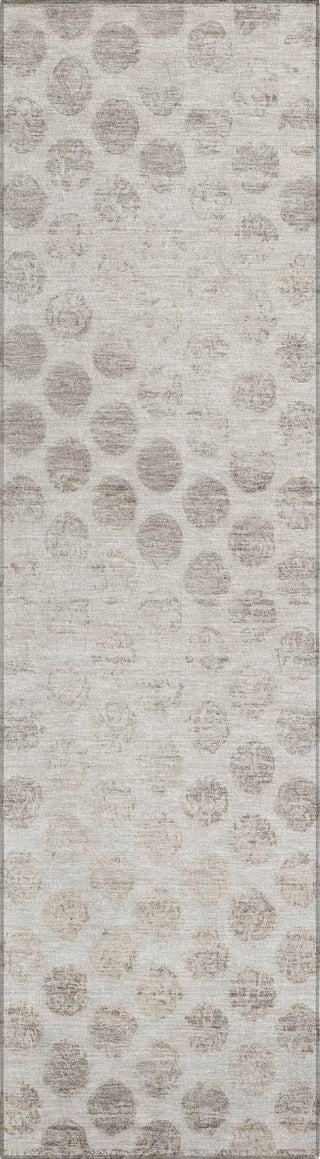 Piper Looms Chantille Geometric ACN1642 Taupe Machine Washable Area Rug Runner Main Image