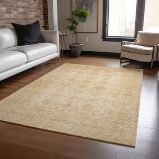 Piper Looms Chantille Global ACN1643 Beige Machine Washable Area Rug Lifestyle Image Feature